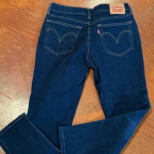 Levi's Women's Boyfriend Jeans Dark Blue Wash Size 29